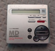 Sony MZ-R70 przenośny odtwarzacz minidisc na baterie AA