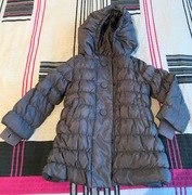 chateau du sable ciepły płaszcz z kapturem r.24 M