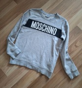 Moschino dresowa bluza z logo rozmiar S