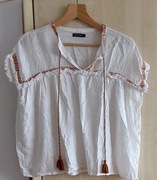 Zwiewna bluzeczka w stylu etno (M)