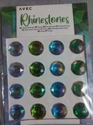 Diamenciki, kamyczki ozdobne samoprzylepne 