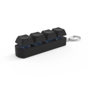 Brelok antystresowy Fidget 4 przyciski – klikacz do odstresowania