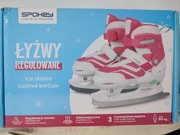 ŁYŻWY REGULOWANE SPOKEY  Regulacja rozmiaru w zakresie 31-34