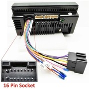 Kabel wiązka adapter ISO do 16 pin radio android auto