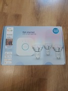 Zestaw startowy philips hue mostek+ 3 x gu10