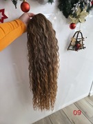 Kucyk doczepiany 70cm. Kolor: jasny braz z pojaśnioną końcówką. Nr.09. 