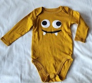 Body niemowlęce z długim rękawem 80