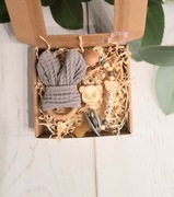 Zestaw zawieszka imienna do smoczka i gryzak wafel