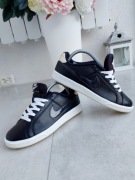NIKE Court Royale sneakersy adidasy damskie czarno białe jasne podeszwy