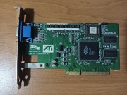 Stara karta VGA ATI RAGE IIC AGP 4MB 109-49300-00 nie testowana 