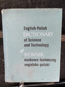 Słownik naukowo techniczny polsko angielski z 1973 roku stan -3