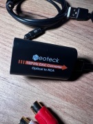 Neoteck konwerter 2.1m Kabel optyczny na RCA