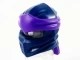 Figurka kask/nakrycie głowy LEGO 40925pb15 dark blue 