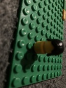 LEGO włosy czarne damskie klasyczne 4530