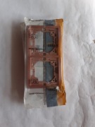 Ramka 2-krotna Pionowa  SIMON  CLASSIC Miedź- nowa