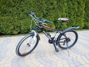 KROSS HEXAGON junior 24" czarno czerwony jak nowy