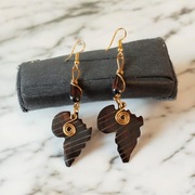 Kolczyki - Ekologiczne, ręcznie robione przez Masajów z Kenii (Afryka)