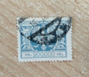 Znaczek pocztowy Polska 200.000 marek Fi 177, 1924 r.
