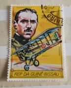 Znaczek pocztowy Gwinea Bissau 1979 r samoloty 