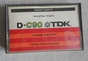 Kaseta D-C90 TDK