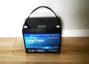 12,8V LiFePO4 UBETTER AKUMULATOR LITOWY BMS bank energii łódź kamper
