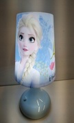 Lampka nocna Disney - KRAINA LODU na baterie, urocza, niewielka