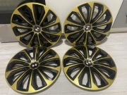 Złote/ żółte kołpaki BMW 15’ komplet 4 sztuki