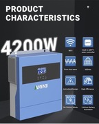 Inwerter hybrydowy Anenji 4200 24v off grid wifi 