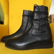 Buty męskie Vitello Back Lace jak A Demeulemeester