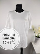 BIAŁA DAMSKA KOSZULKA ONLY 100% BAWEŁNA NOWA Z METKĄ