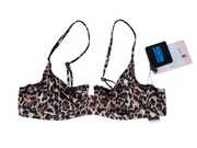 Strój kostium kąpielowy stanik bikini panterka 38,M PrettyLittleThing