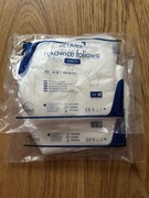 Rękawice foliowe, rozmiar M, 2 opakowania po 100 sztuk