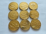 OLIMPIADA VANCOVER 9 sztuk Monety MENNICZE 2010