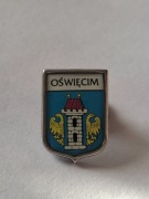 Herb miasta Oświęcim 2 przypinka pin odznaka wpinka