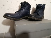 Wojas buty męskie 42 botki trapery zimowe jesienne wiosenne granatowe 
