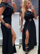 Sukienka Maxi Excellence Czarna rozm. uniwersalny 
