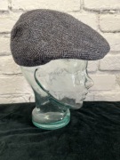 Stetson oryginalny kaszkiet tweed wełna 56 cm 