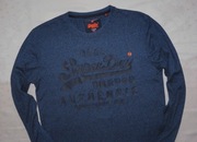 Bluzka z napisami SUPERDRY Tshirt Label r. L