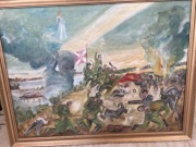 Obraz na płótnie cud nad Wisłą