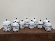 Kahla Niemcy Zestaw Pojemnikow do Przypraw Sygnowanych