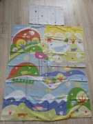 Komplet pościeli niemowlęcej IKEA 3 szt. 120cm  