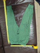 Spodnie dresowe H&M zielone rozmiar 110