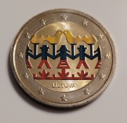 2 euro Litwa 2018 ( Festiwal Pieśni i Tańca ) - 2 EURO KOLOR 2018 - 1