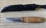 Noz finski puukko Jari Liukko 95mm 80crv2