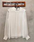 Biała elegancka boho bluzka Reserved Eco Aware r. 38