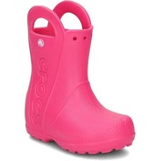 Różowe kalosze 30/31 Crocs C13 Handle it gumowce