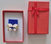 Kolczyki z perłą Unikatowe 