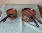 Rondle miedziane zabytkowe