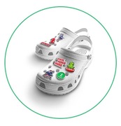 Obuwie CROCS Classic White Biały EU 37-38 przypinki żywiec żabka