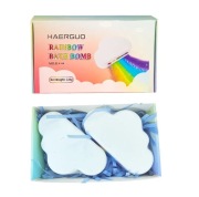 Musująca Kula do Kąpieli CHMURKA Rainbow Bath Bomb  Kolorowa, 2szt